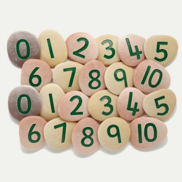 Jumbo Number Pebbles