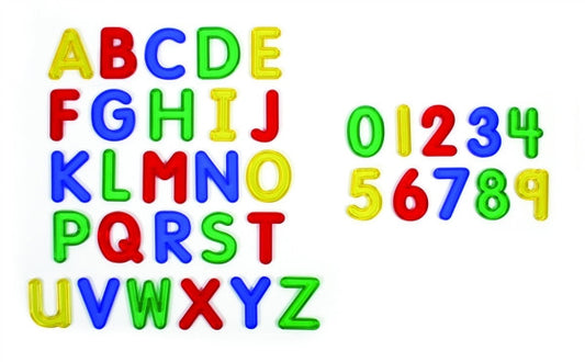 Jumbo See Through Number Set 10/pk