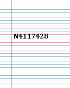 Junior Exercise Books - 7"x9" (Ruling over 7" side - with Margin, 40 pages, 25/pk)