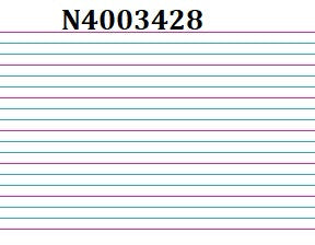 Junior Exercise Books - 9"x7" (Ruling over 9" side- no margins, 40 pages, 25/pk)