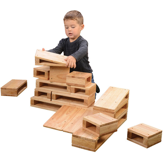 Blocs creux en bois dur Junior