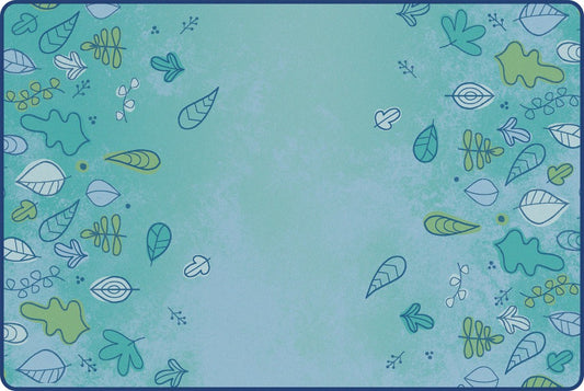 KIDSoft™ Falling Leaves Border Rectangular Rugs