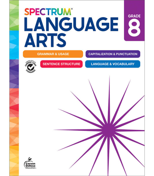Language Arts Workbook- Grade 8