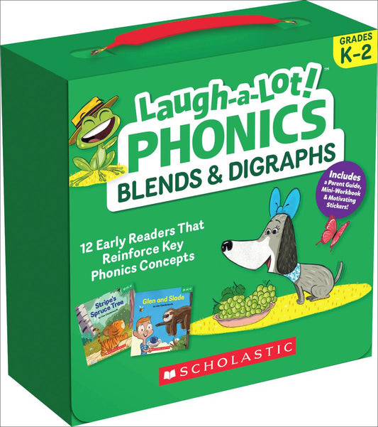 Laugh-a-Lot Phonics: Blends & Digraphs (12 Books)