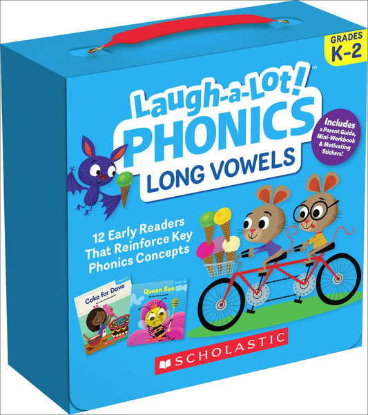 Laugh-A-Lot Phonics: Long Vowels (12 Books)