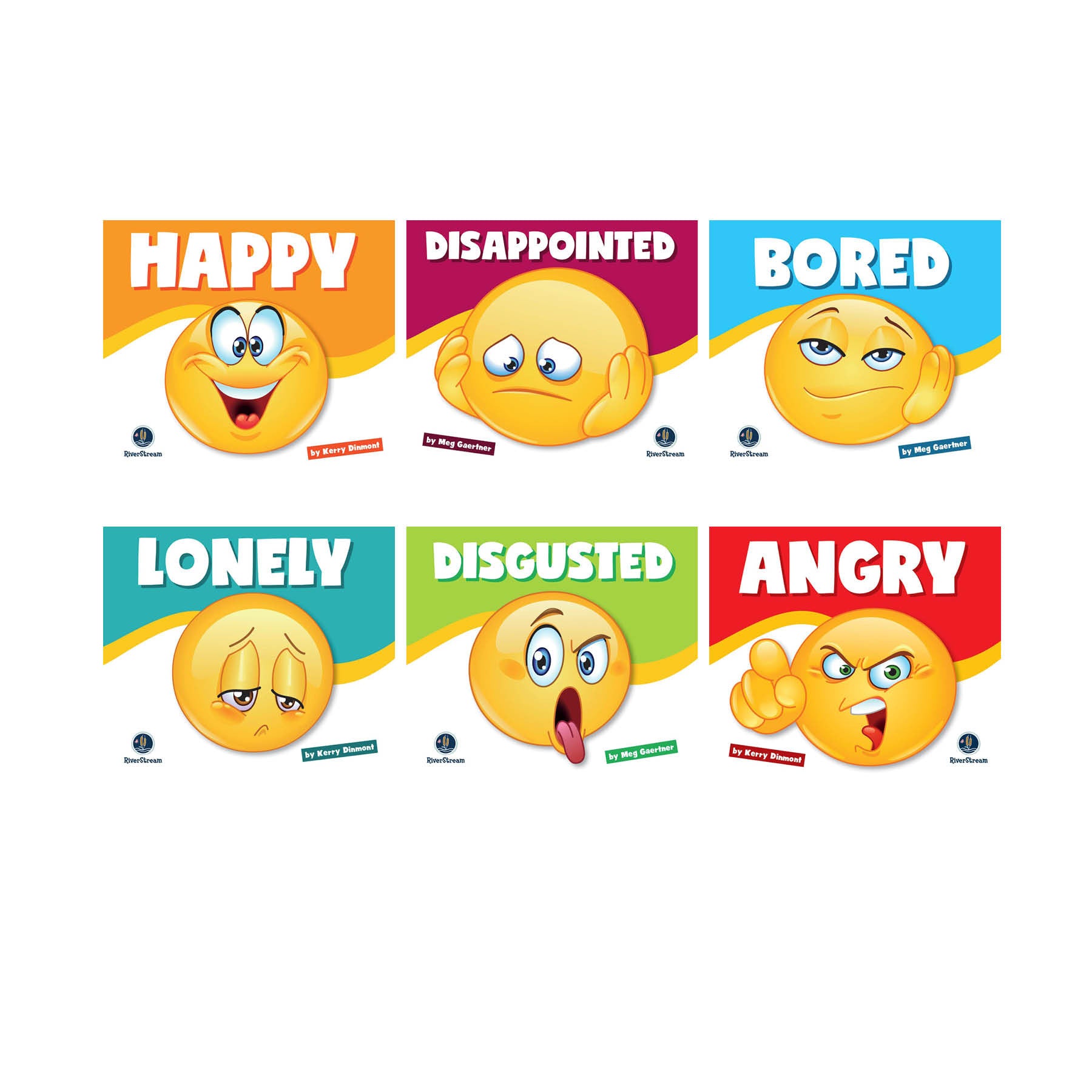 Learning About Emotions Set 2 (Set of 6 Books) – Sonsuh Educational ...