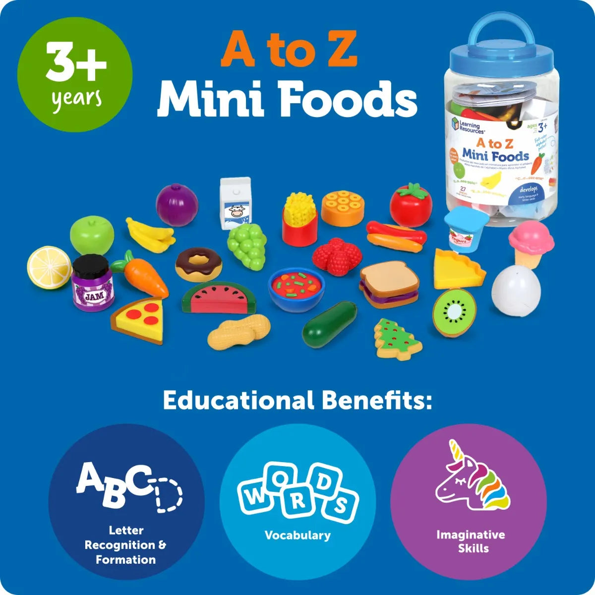 Mini Alphabet Foods