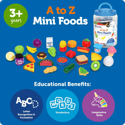 Mini Alphabet Foods