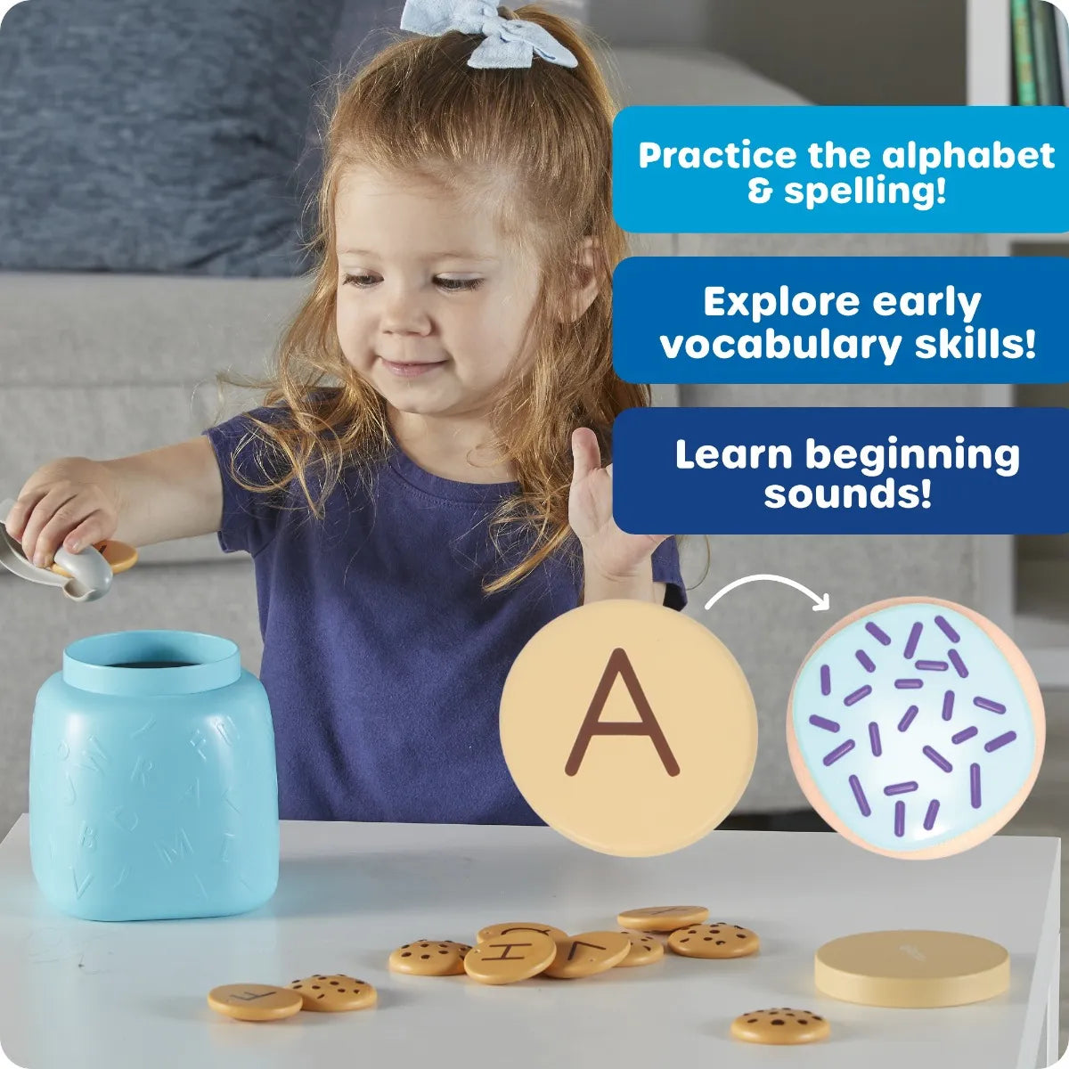 Alphabet Cookie Jar
