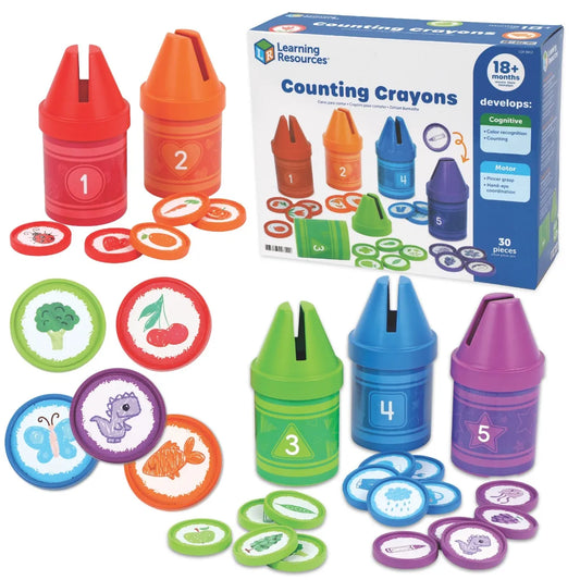 Counting Crayons - 35 Piece Set