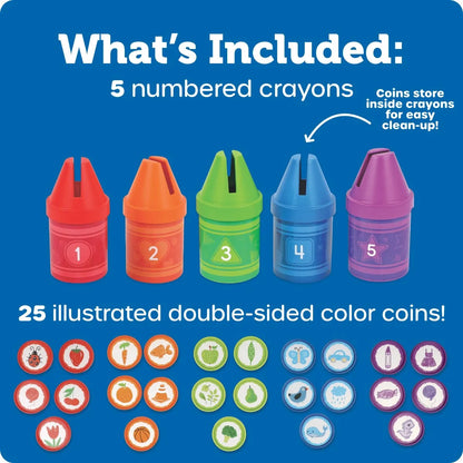 Counting Crayons - 35 Piece Set