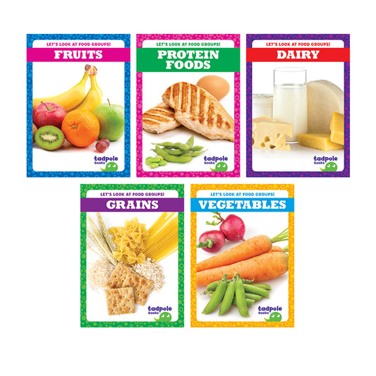 Découvrons les groupes alimentaires ! Série – Lot de 5 livres
