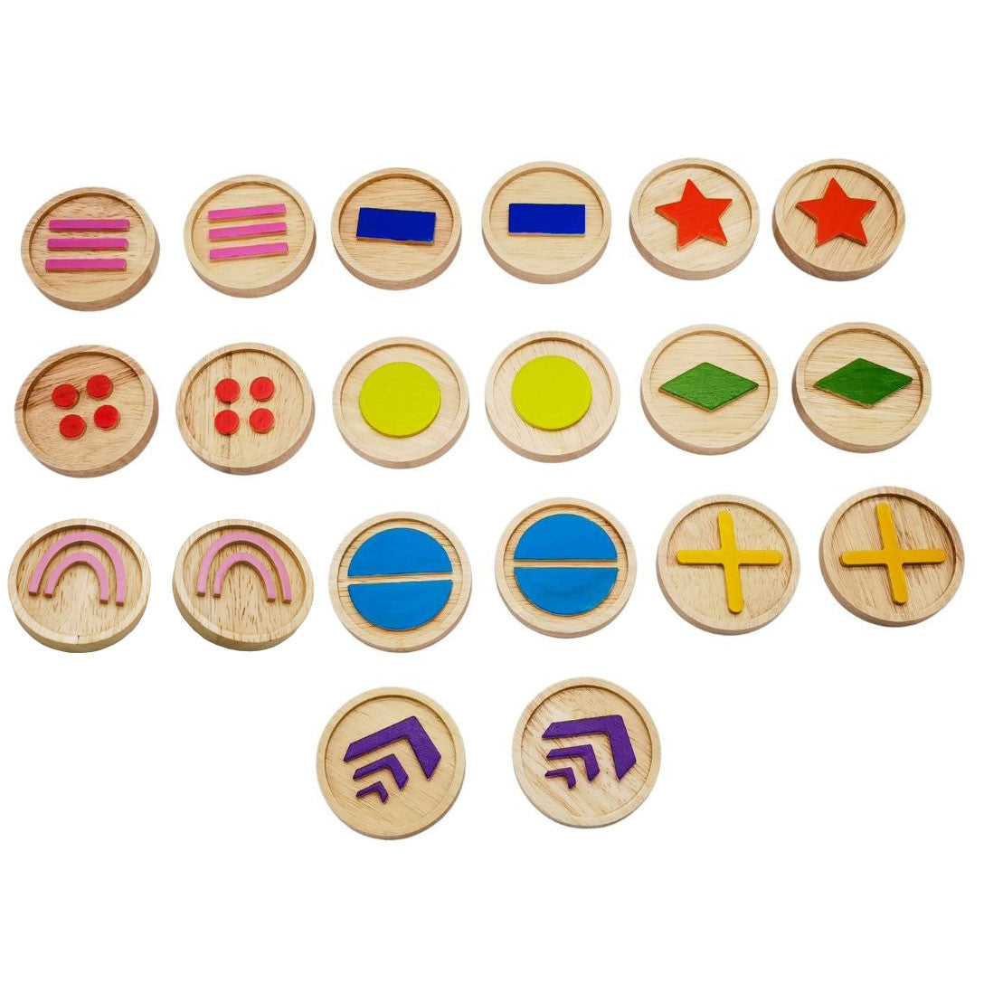 Let's Feel Tactile Disks (20 pieces)