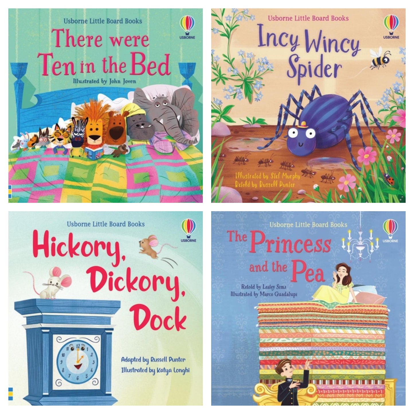 Little Board Books Series - Set of 4