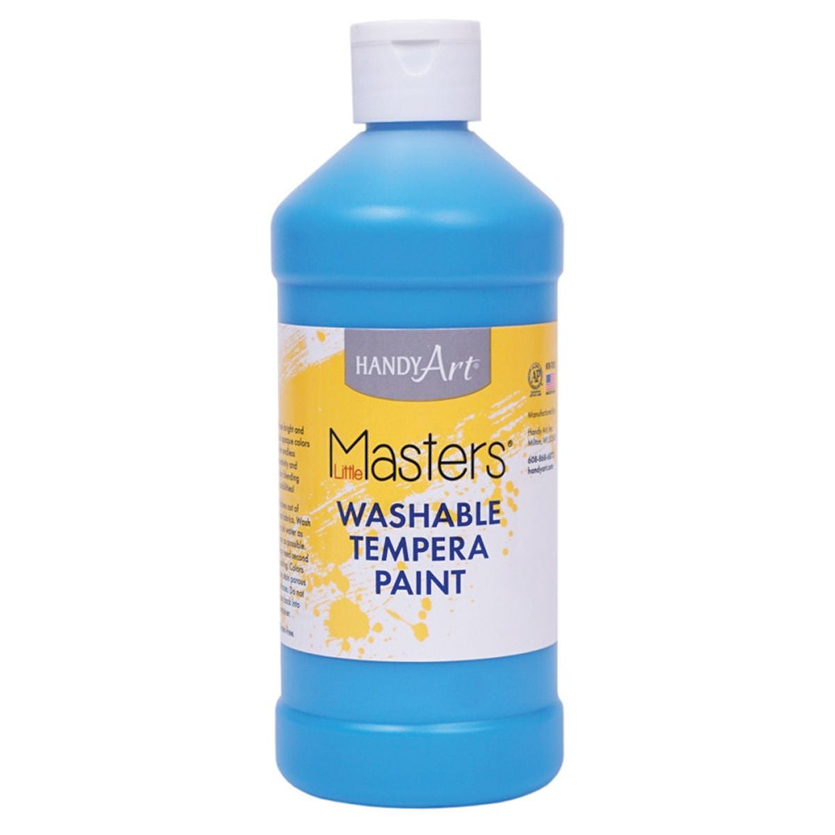 Little Masters® Washable Tempera Paint - Pastel Colours - 473ml