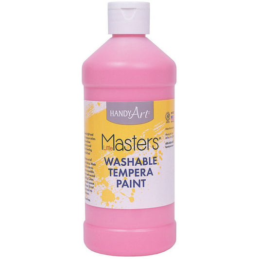 Little Masters® Washable Tempera Paint - Pastel Colours - 473ml