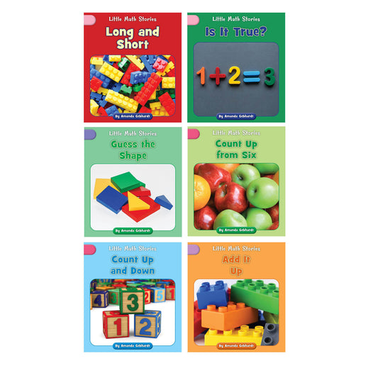 Little Math Stories- Set B (Set of 6 Books)