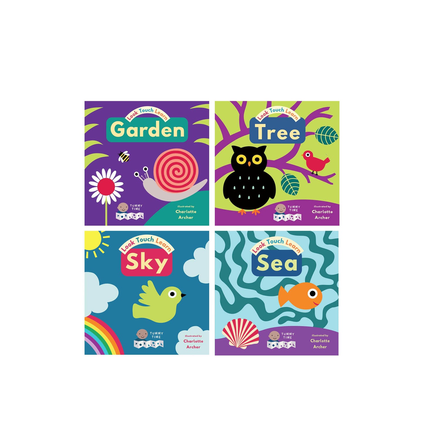 Look, Touch, Learn Series (Set of 4 Books)