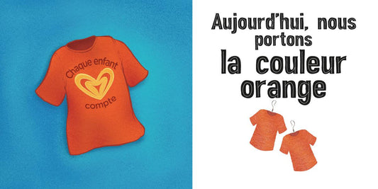 La Journée du chandail orange, c'est aujourd'hui