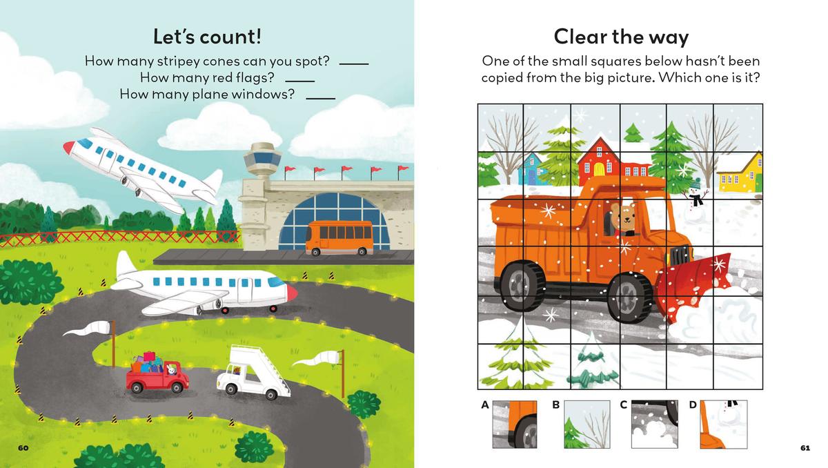 Little Learners: Things That Go: Packed with mazes, dot-to-dots, puzzles, drawings, and more!