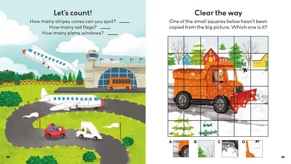 Little Learners: Things That Go: Packed with mazes, dot-to-dots, puzzles, drawings, and more!