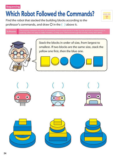 Play Smart Coding Skill Builders: For Ages 5-7