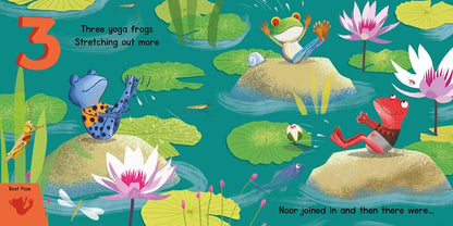 Ten Little Yoga Frogs
