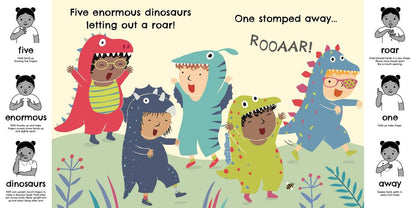Five Enormous Dinosaurs ASL