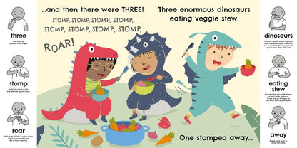 Five Enormous Dinosaurs ASL