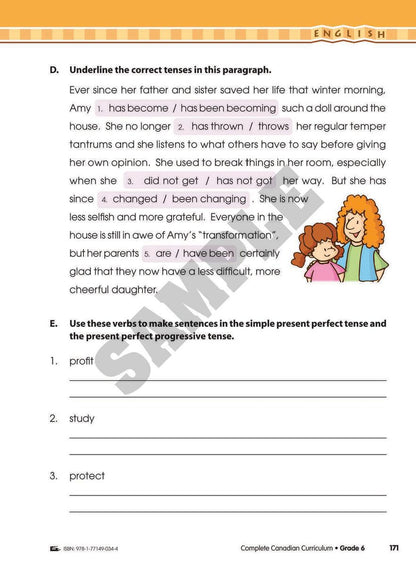 Complete Canadian Curriculum: Grade 6 (Enriched Edition)