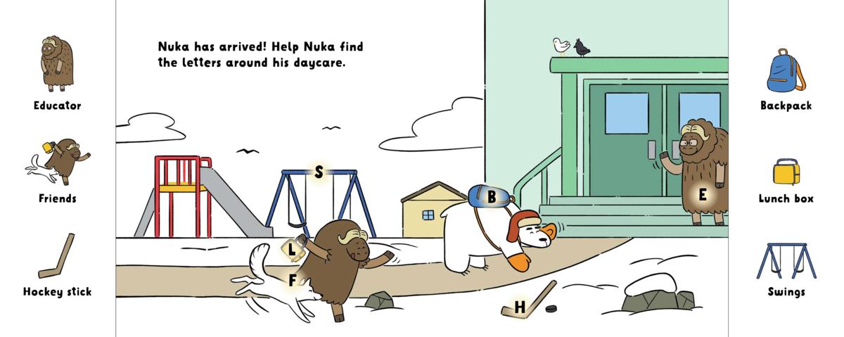 Nuka Goes to Daycare: English Edition