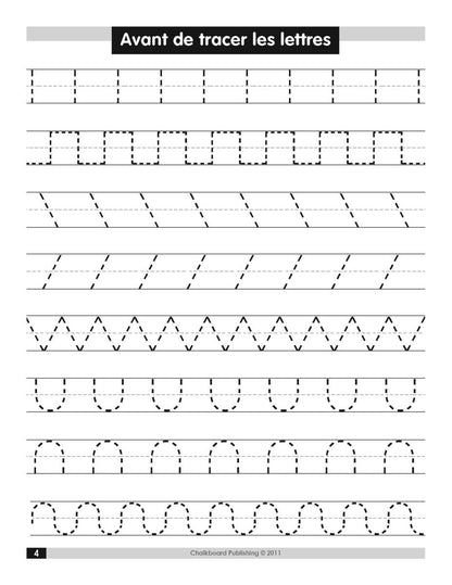 Exercices d'écriture script pour tous les jours mat. à 2e année