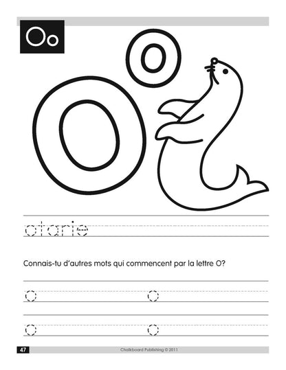 Exercices d'écriture script pour tous les jours mat. à 2e année