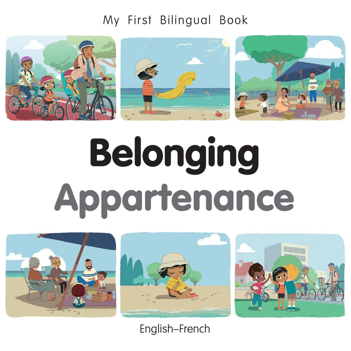 My First Bilingual Book - Belonging (English-French)