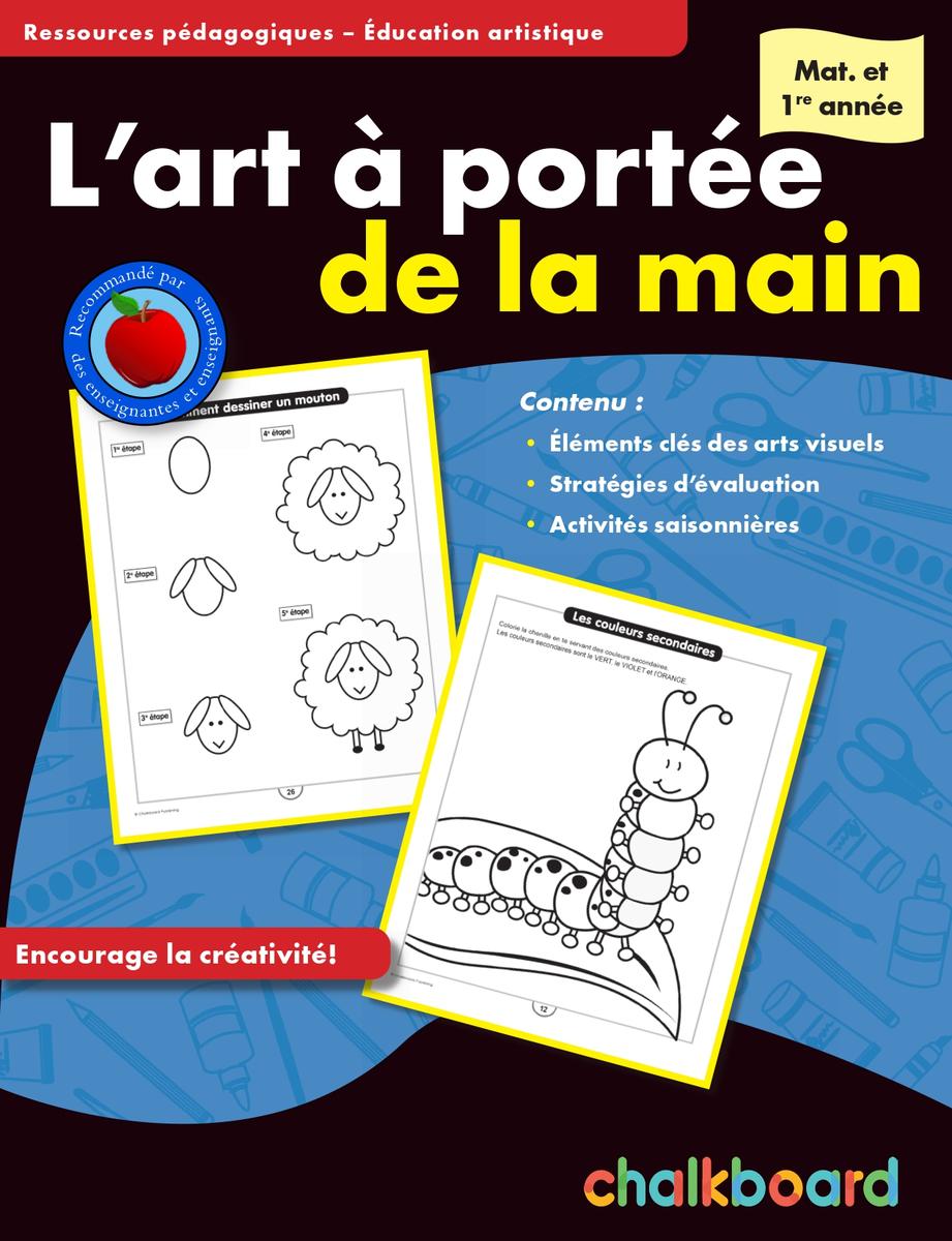 L'Art À Portée De La Main - maternelle à la 1re année