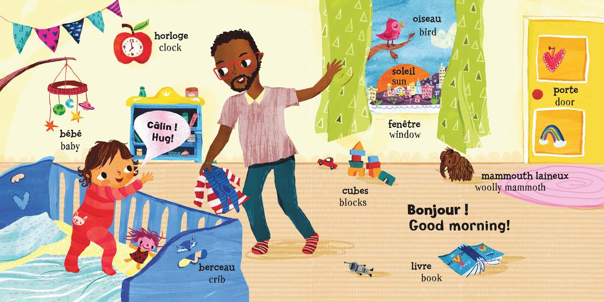 Baby's First Words (Bilingual French & English)