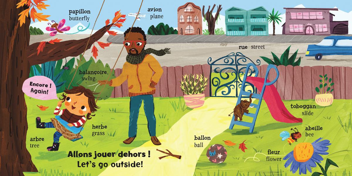 Baby's First Words (Bilingual French & English)