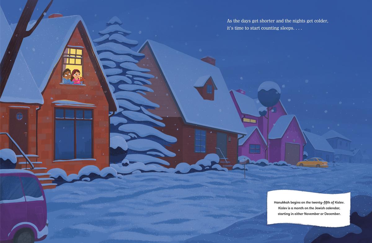 Eight Sweet Nights, A Festival of Lights: A Hanukkah Story