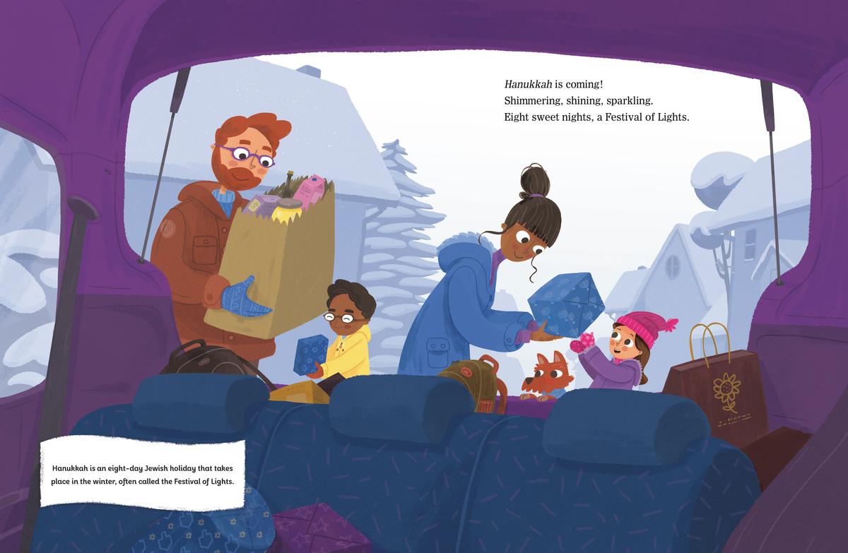 Eight Sweet Nights, A Festival of Lights: A Hanukkah Story