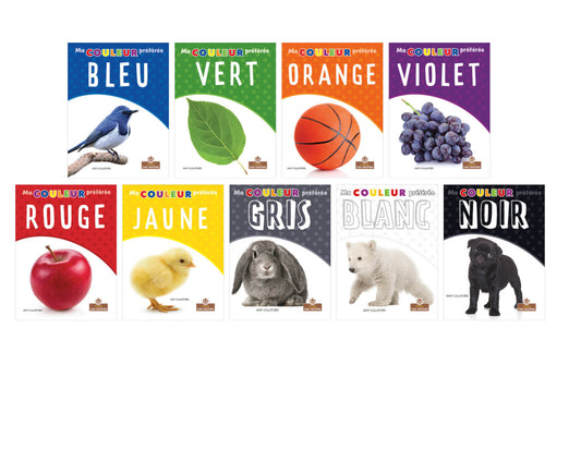 Ma Couleur Préférée (My Favorite Colour) - Set of 9 Books