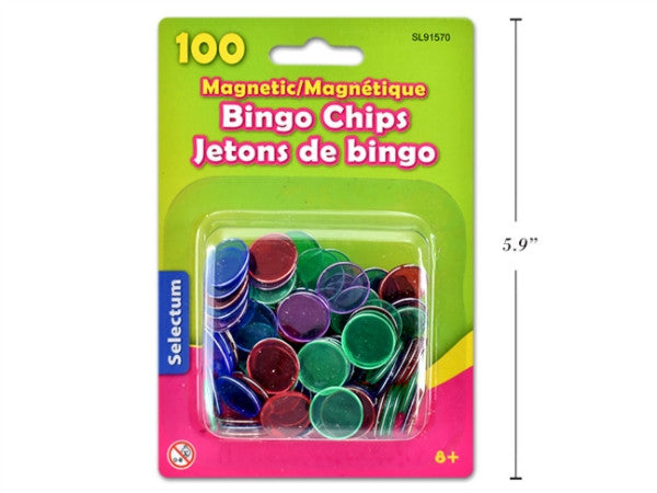 Magnetic Bingo Chips 100pc