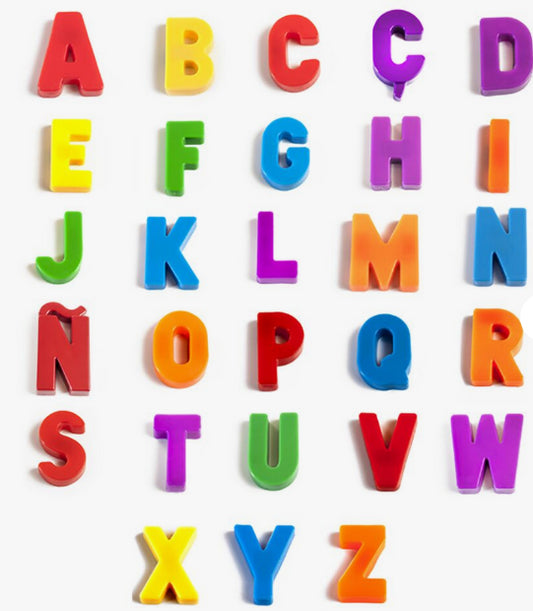 Magnetic Capital letters (154 pieces)