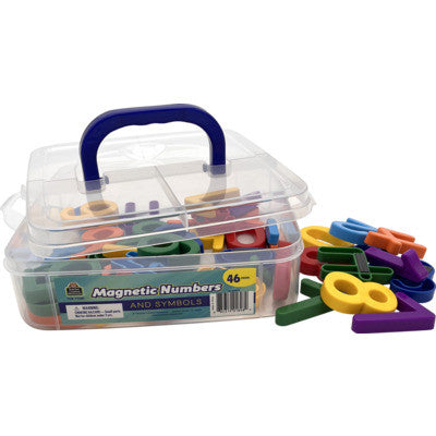 Magnetic Letters and Numbers