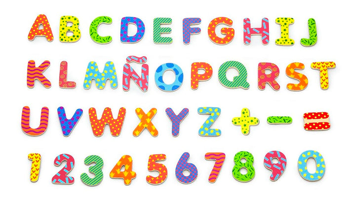 Magnetic Letters & Numbers
