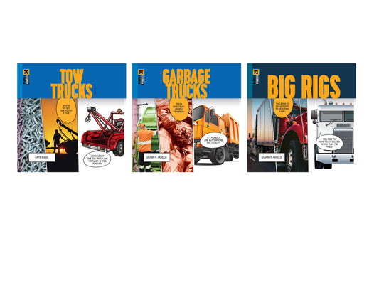 Marvels: Vehicles Set of 3 Books