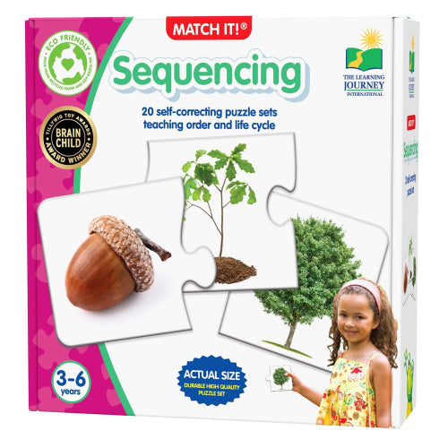 Match It! Sequencing (Puzzle about Life Cycles)