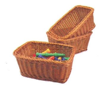 Matching Rectangular Woven Baskets