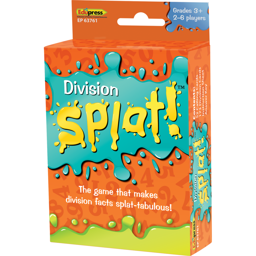Math Splat Game: Division