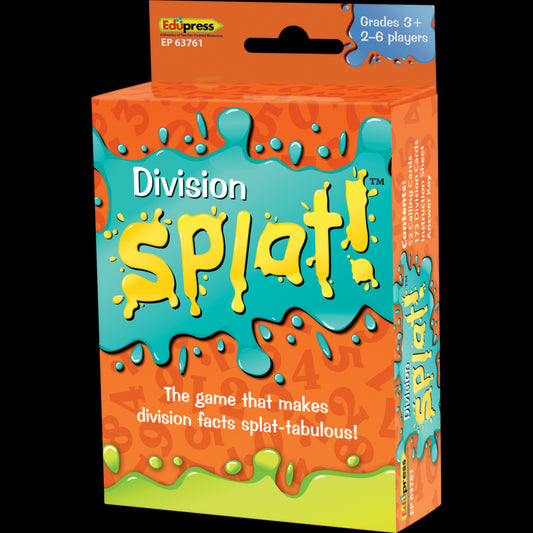 Math Splat Game: Division