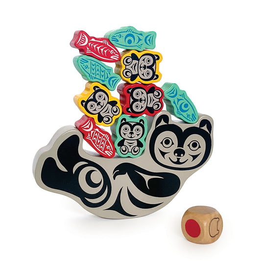 Bear and Cubs- Balancing Game (11 Pieces)